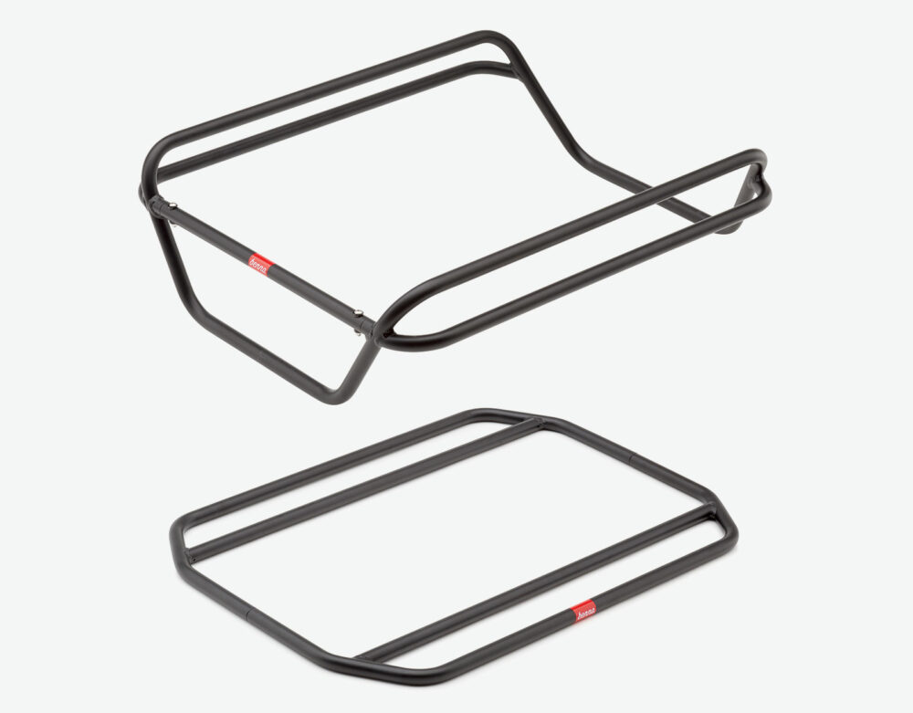 high platform rail black grey