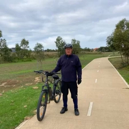 Brian with his AVE SH11