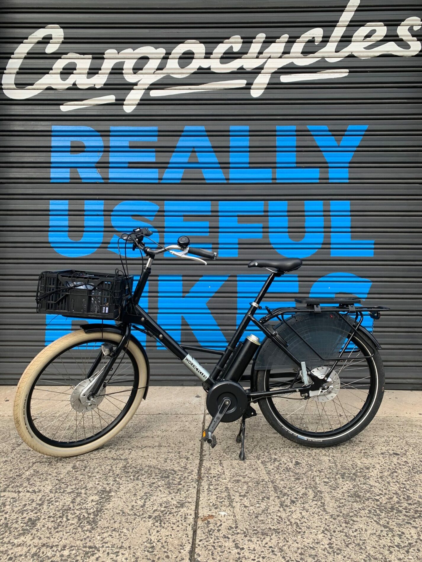 Workcycles FR8 Pendix Mid Drive Electric Conversion