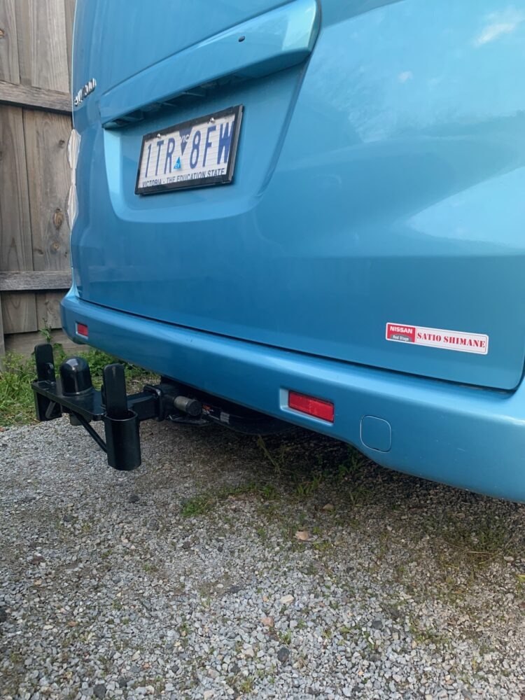 Nissan-van-cargocycles.towbar Nissan van cargocycles.towbar