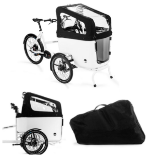 butchers bicycles hood with skyview