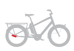 Benno Trailer Adapter Thru Axle Mount