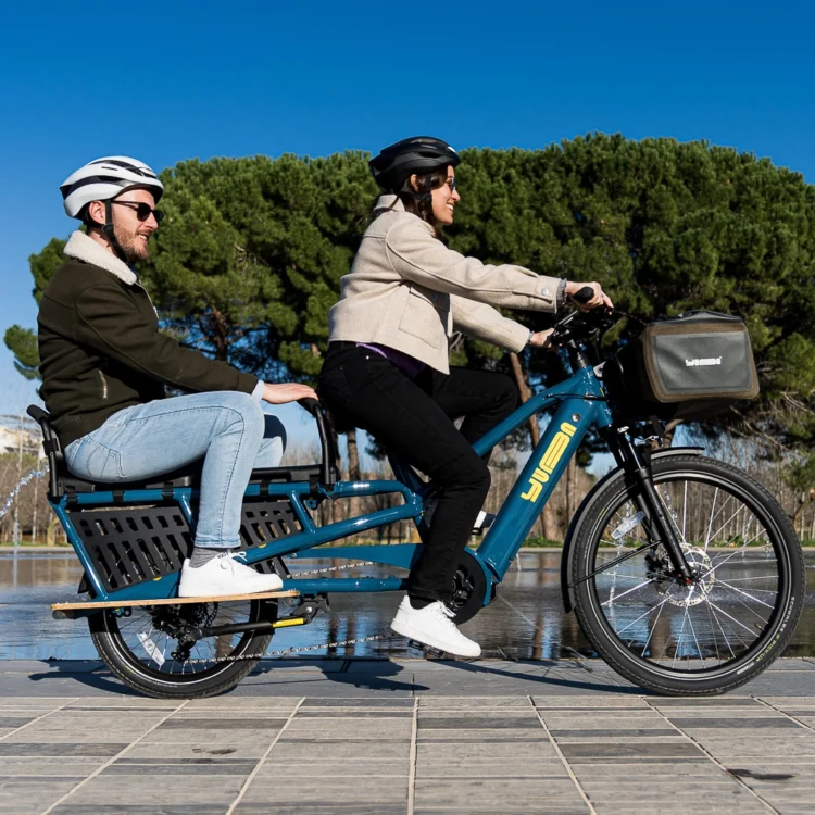 Yuba_Bikes_Lifestyle_Spicy_Curry_TrueBlue_Sideboards_Crest_Backrest_SoftSpot_BaseRack_GrabnGo_Couple_City2 Yuba Bikes Lifestyle Spicy Curry TrueBlue Sideboards Crest Backrest SoftSpot BaseRack GrabnGo Couple City2